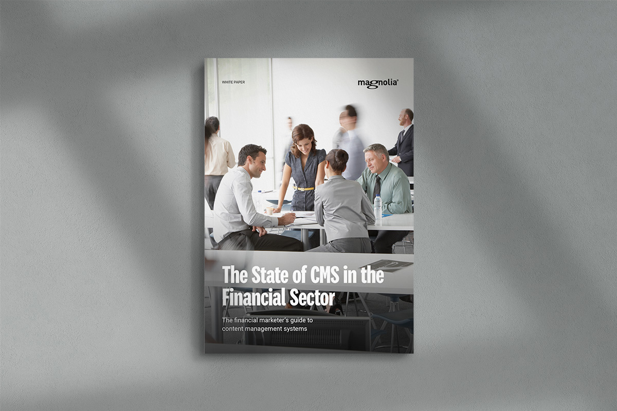 The State of CMS in the Financial Sector-mockup